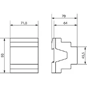 Theben 4930230 Binaire ingang BMG 6 T KNX