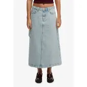 Superdry Denim Cargo Maxi Lange Rok