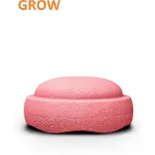 Stapelstein | GROW | Lichtrood (Pastel) | 1 steen XXL