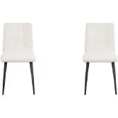 Label51 - Eetkamerstoel Juul - Beige - 45x54x89cm - Set van 4