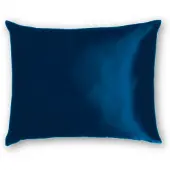 Silk Heaven Zijden kussensloop 40x80cm Blauw Hotelsluiting 19 Momme - Kussensloop set - Luxe Silk Kussensloop 100% moerbei zijde - Zijde kussensloop - - 40x80cm / Hotelsluiting