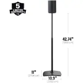 Sanus Sonos Era 100 speakerstandaard - Paar Zwart