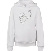 Mister tee Sweatshirt zwart / wit