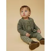 Lil´ Atelier Rompertje/body 'NBMKail' kaki / olijfgroen
