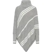 Cream Cape 'Kuma' grijs gemêleerd / wit