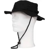 Fostex Garments - Bush hat luxe ripstop (kleur: Zwart / maat: S)