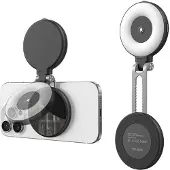 Telesin C03 Selfie Light MagSafe draaibaar + spiegel - zwart