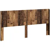 vidaXL Hoofdbord Oud hout