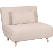 Label51 - Slaapbank Single - Beige - 90x101x81cm