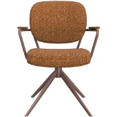 Label51 Eetkamerstoel Basel - Coral - Boucle - Coral Metalen Frame