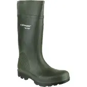 Dunlop Volwassenen unisex Purofort Professional Wellington Laarzen (Groen)