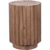 Label51 - Bijzettafel Novan - Bruin - 35x35x48cm