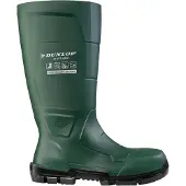 Dunlop Volwassen uniseks Acifort Jobguard Wellington Laarzen (Groen)