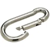 Seachoice Spin On 120a/140r Carabiner Zilver