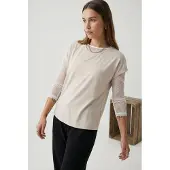Only Play Shirt 'ONPAubree' taupe