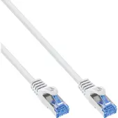 InLine patchkabel, Cat.6A, S/FTP, TPE (LSZH), CCA, wit, 7,5m