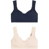 Bonprix Minimizer T-shirt bh zonder beugels met biologisch katoen (set van 2) maat 75
