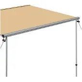 vidaXL Luifel voor camper en caravan 2,4x2x2,15 m beige