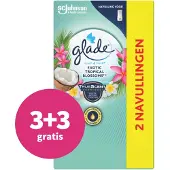 Glade 3+3 Gratis: Touch & Fresh Exotic Tropical Blossoms 10 Ml