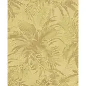 Rasch Vliesbehng Textielcollectie Abaca 229133 Planten met glitter