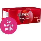 Durex Thin Feel Condooms - 144 st. - Extra dun - Transparant
