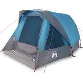 vidaXL Tent 4-persoons waterdicht blauw