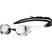 Arena Bril 'COBRA ULTRA SWIPE MIRROR' zilver / wit