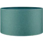 Home Sweet Home lampenkap Canvas 40 - turquoise blauw