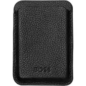 BOSS Magnetic card holder for smartphone Classic Grained