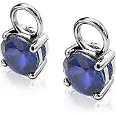 Zinzi Silver Jewels Creoolhangers ZICH1300Q
