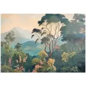 WALLARENA - Fotobehang - 150x105 cm - Dschungel, natuur, bos, slaapkamer, woonkamer, vliesbehang