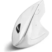 Peiying PERIMICE-813 W Ergonomische muis Radiografisch, Bluetooth Optisch Wit 800 dpi, 1200 dpi, 1600 dpi Ergonomisch