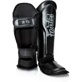 Fairtex X Booster FXB-SG - Scheenbeschermers - Kickboksen & Muay Thai - Maat XL - Zwart