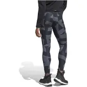 Adidas Sportbroek 'Multi Tights' donkergrijs / zwart / wit