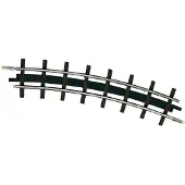 Busch H0f veldbaan rails 12332 Gebogen rails 2 stuk(s)