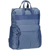 Mandarina Duck rugzak met laptopvak MD20 Backpack Cosmic blauw