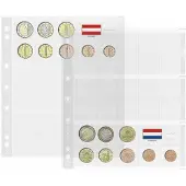 Leuchtturm Numis muntbladen Eurosets - 5 stuks