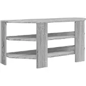 vidaXL HoekTVKabinet 102x40,5x45cm Grijs Sonoma Bewerkt hout