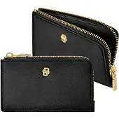 HUGO BOSS kaarthouder Signature Lady Card Holder Black zwart
