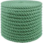 vidaXL Jute Touw 16 mm Groen 100% Tossa jute