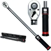 YATO Serie - Draaimomentsleutel - 1/2" - 65-350 Nm - Ergonomische Greep