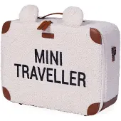 Childhome Kinderkoffer Mini Traveller Teddy Wit