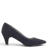 Noë Shoes Nirim Pump Black Suede