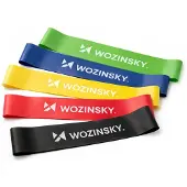 Wozinsky - Weerstandsbanden Set - 5 Niveaus - Latex - Compact