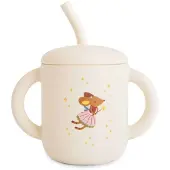 Mushie Training Drinkbeker met Rietje Fairy Mice