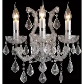 Clayre & Eef Wandlamp 35x21x40 cm Goudkleurig IJzer