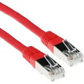 ACT IB5005 LSZH SFTP CAT6A Patchkabel Rood - 5 meter