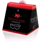 Secret Play Bondage Spel - Volwassene - 30 Intense Dagen - Zwart - Audacieuse Uitdagingen - Meester en Onderwerping