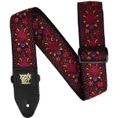 Ernie Ball 5369 Jacquard Gitaarband Crimson Royal Bloom