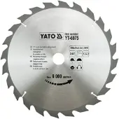 YATO TCT BLADE FOR WOOD 300X24TX30 MM